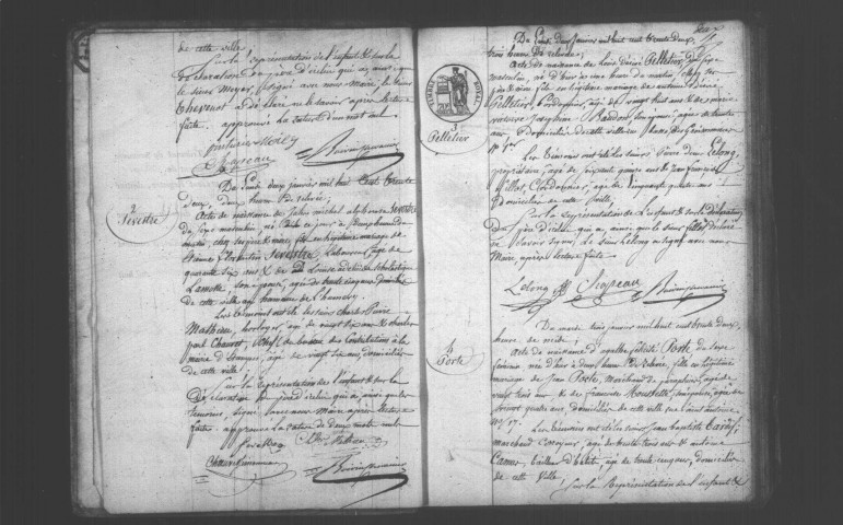 ETAMPES. Naissances : registre d'état civil (1832). 