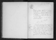 MILLY-LA-FORET. Décès : registre d'état civil (1876-1883). 