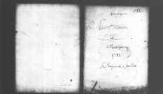 MONTGERON. Paroisse Saint-Jacques et Saint-Christophe : Baptêmes, mariages, sépultures : registre paroissial (1773-1782). 