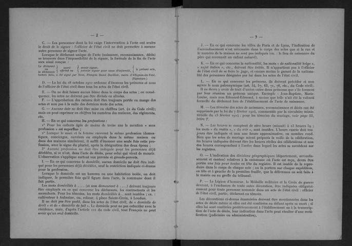 ATHIS-MONS.- Décès : registre d'état civil (1936). 