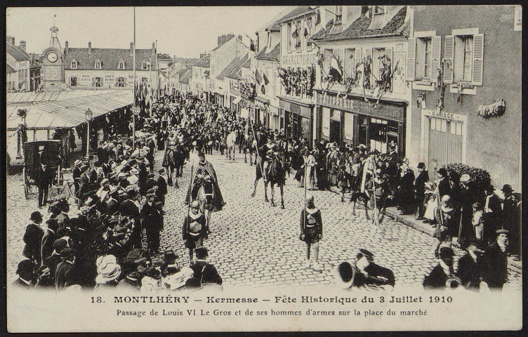 Montlhéry.- Kermesse Fête historique du 3 juillet 1910 (n° 18). 