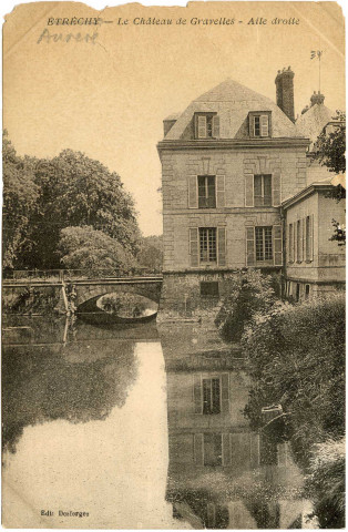 AUVERS-SAINT-GEORGES. - Château de Gravelle (aile droite), Desforges. 