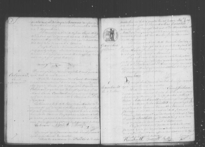 ESSONNES. Naissances : registre d'état civil (1847-1854). 