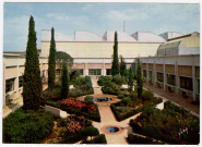 SACLAY. - Centre d'études nucléaires de Saclay (CEN). Le jardin de Saturne [Editeur Yvon, couleur]. 