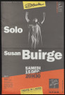 EVRY. - Danse solo : Susan Buirge, Théâtre de l'Agora, [15 décembre 1990]. 