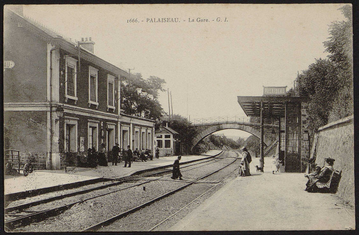 Palaiseau.- la gare [1904-1910]. 