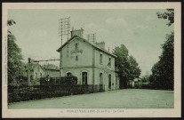 SAINTE-GENEVIEVE-DES-BOIS.- Perray-Vaucluse : La gare [1920-1930]. 