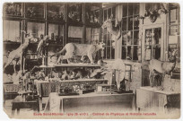 IGNY. - Etablissement Saint-Nicolas. Ecole d'horticulture, cabinet de physique et histoire naturelle. Bréger (1921), 8 lignes, 15 c, 5 c, ad. 