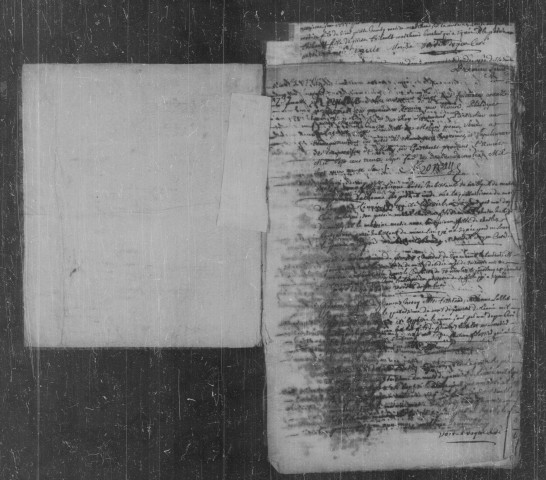 MILLY-LA-FORET. Paroisse Notre-Dame : Baptêmes, mariages, sépultures : registre paroissial (1737-1748). 