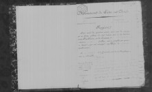 BALLANCOURT-SUR-ESSONNE. Naissances, mariages, décès : registre d'état civil (an VIII-1806). 