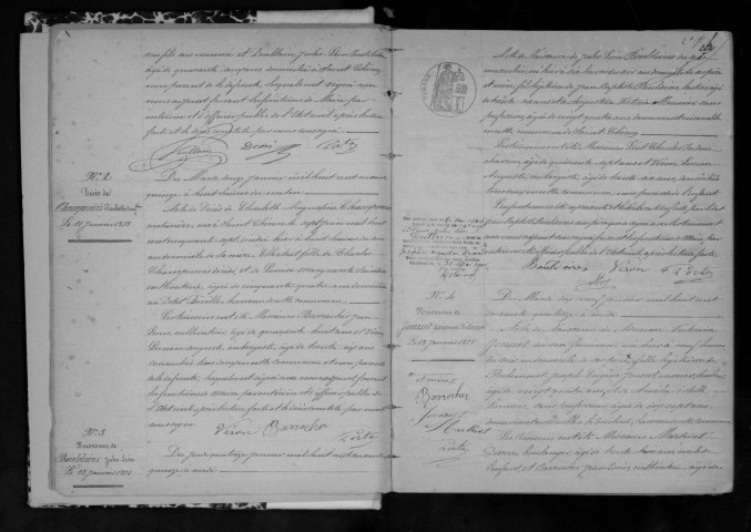 SAINT-CHERON. Naissances, mariages, décès : registre d'état civil (1875-1884). 