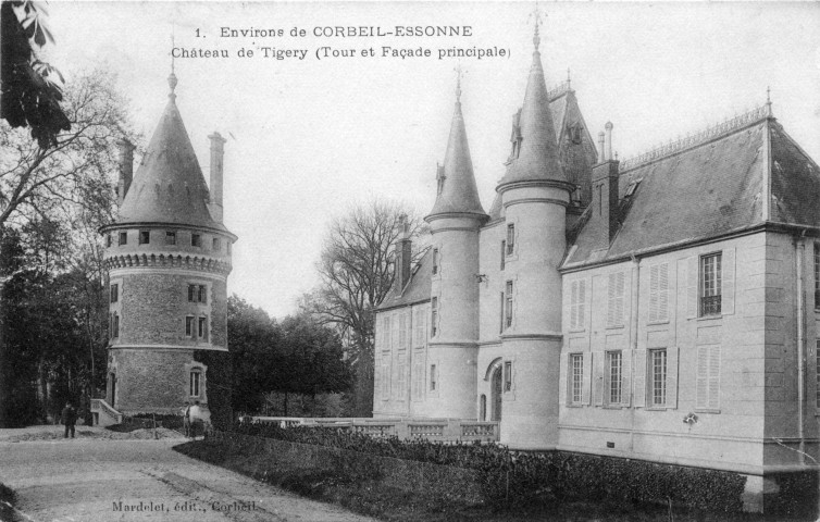 Tigery.- Le château [1904-1910]