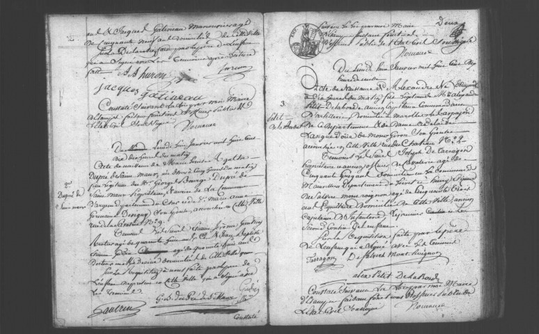 ETAMPES. Naissances : registre d'état civil (1810). 