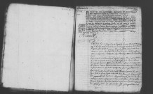 VERRIERES-LE-BUISSON. Paroisse Notre-Dame : Baptêmes, mariages, sépultures : registre paroissial (1714-1715, 1737-1744). 