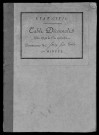 SOISY-SUR-ECOLE. Tables décennales (1792-1902). 