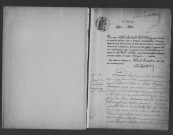 BOUTIGNY-SUR-ESSONNE. Naissances, mariages, décès : registre d'état civil (1876-1890). 