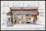 SAVIGNY-SUR-ORGE .- Artisan boucher rue de la Paix (2007). 