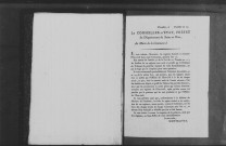 CHALO-SAINT-MARS. Naissances, mariages, décès : registre d'état civil (an XII-1814). 