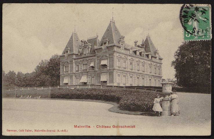 Draveil.- Mainville. Château de M. Goldschmidt. 