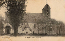 ONCY-SUR-ECOLE. - L'église [Editeur Félix, 1900, timbre à 10 centimes]. 