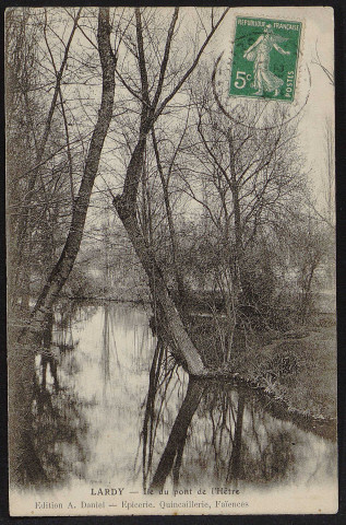 LARDY.- Ile du pont de l'Hêtre (1907-1920].