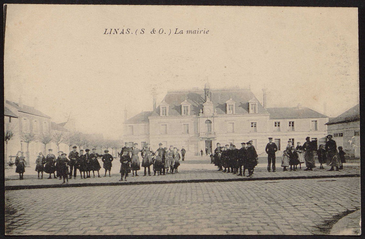 Linas.- La mairie [1904-1920]. 