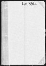 Conservation des hypothèques de CORBEIL. - Répertoire des formalités hypothécaires, volume n° 480 : A-Z (registre ouvert vers 1920). 