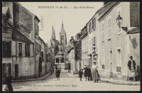Dourdan .- Rue Saint-Pierre (30 octobre 1916). 