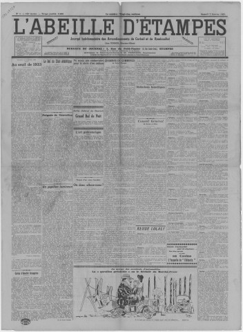 n° 1 (7 janvier 1933)