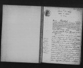 CHALO-SAINT-MARS. Naissances, mariages, décès : registre d'état civil (1884-1890). 