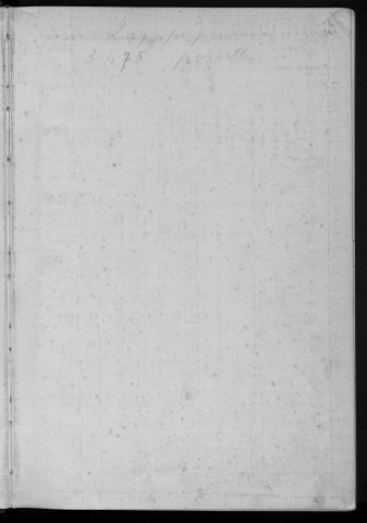 MEROBERT. - Matrice des propriétés bâties : folios 1 à 492 [cadastre rénové en 1938]. 