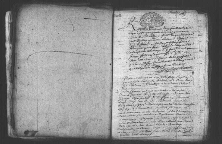 ETAMPES. Paroisse Saint-Gilles : Baptêmes, mariages, sépultures : registre paroissial (1730-1750). [Lacunes : B.M.S. (1747-1750)]. 
