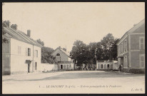 Ballancourt-sur-Essonne.- Poudrerie du Bouchet : entrée principale de la poudrière [1904-1920]. 