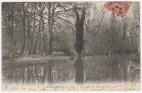 CHAMARANDE. - La Juine au pont de fer, L. des Gachons, 1904, 14 lignes, 10 c, ad. 
