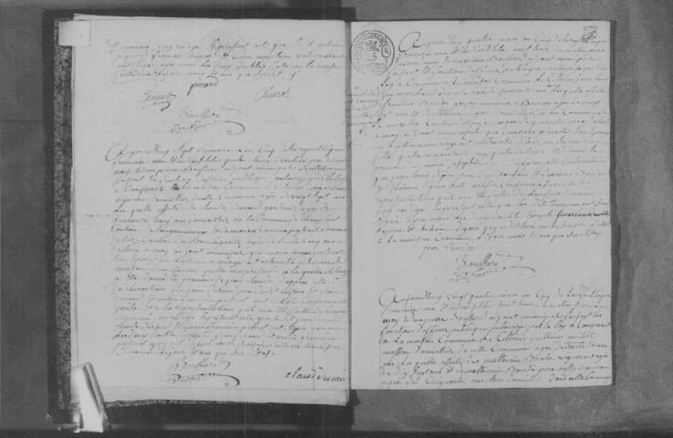 LARDY. Naissances, mariages, décès : registre d'état civil (an V-1807). [mariages (an VII et les six premiers mois de l'an VIII), voir 4E1469]. 