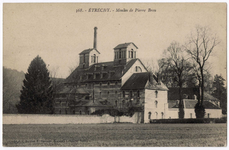 ETRECHY. - Moulin de Pierre-Brou [Editeur Rameau, 1915]. 