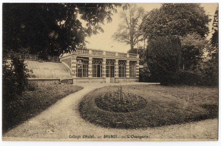 BRUNOY. - Collège d'Hulst. L'orangerie, Ed. U. Tourte et Petitin, sépia. 