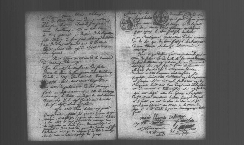 MORSANG-SUR-ORGE. Naissances, mariages, décès : registre d'état civil (1827-1838). 