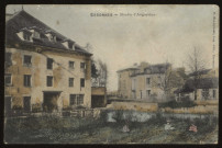 CORBEIL-ESSONNES. - ESSONNES - Moulin d'Angoulême. Editeur F. Beaugeard, Essonnes, colorié. 