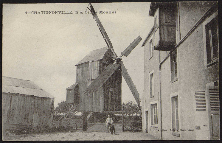 Chatignonville.- Les moulins [1904-1920]. 