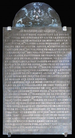 plaque commémorative : Monnerot de Sève