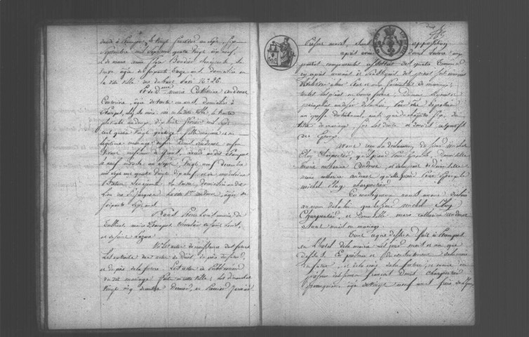 ETAMPES. Mariages : registre d'état civil (1826). 