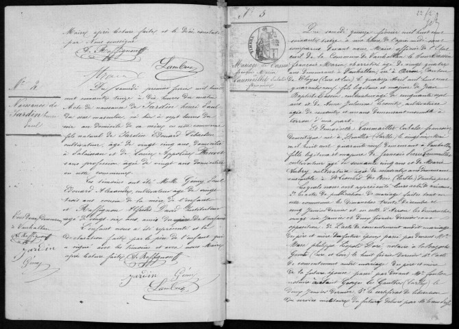 VAUHALLAN. Naissances, mariages, décès : registre d'état civil (1875-1892). 