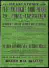 MILLY-LA-FORET.- Fête patronale Saint-Pierre et 25ème foire-exposition agricole, commerciale, artisanale et industrielle, 1er juillet-3 juillet 1978. 
