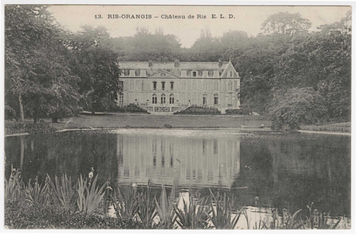 RIS-ORANGIS. - Château de Ris [Editeur ELD, 1906]. 