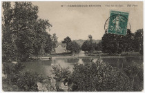 VERRIERES-LE-BUISSON. - Vue sur le lac [Editeur ND, 1912, timbre à 5 centimes]. 