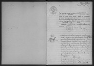 EPINAY-SUR-ORGE.- Décès : registre d'état civil. 