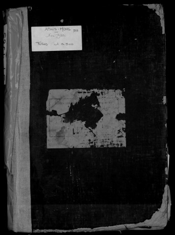ATHIS-MONS. - Matrice des propriétés non bâties : folios 1 à 500 [cadastre rénové en 1933]. 