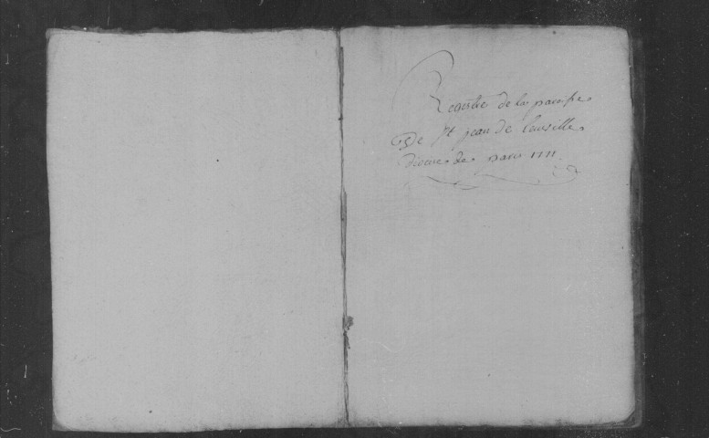 LEUVILLE-SUR-ORGE. Paroisse Saint-Jean-Baptiste : Baptêmes, mariages, sépultures : registre paroissial (1771-1780). 