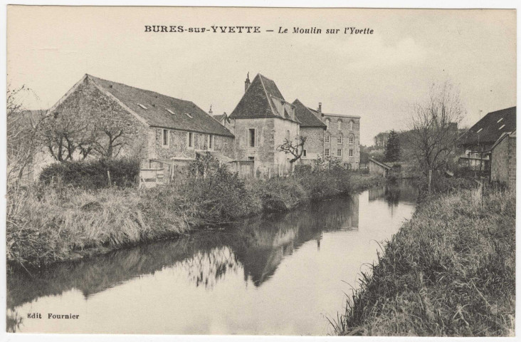 BURES-SUR-YVETTE. - Le moulin sur l'Yvette, Fournier. 